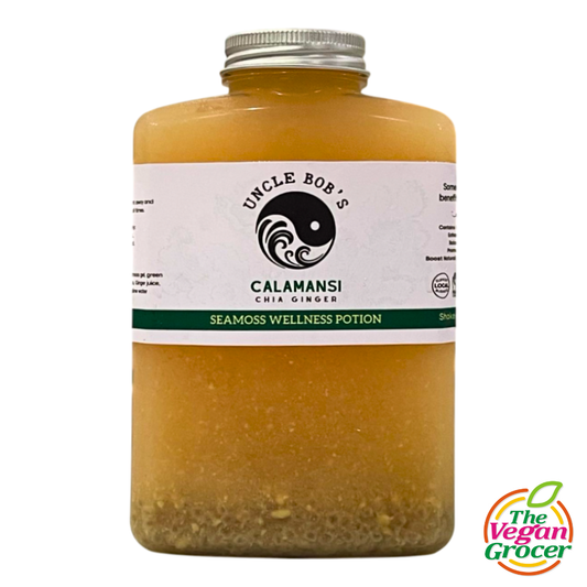 Uncle Bob’s Calamansi Chia Ginger Juice w Seamoss 330mL