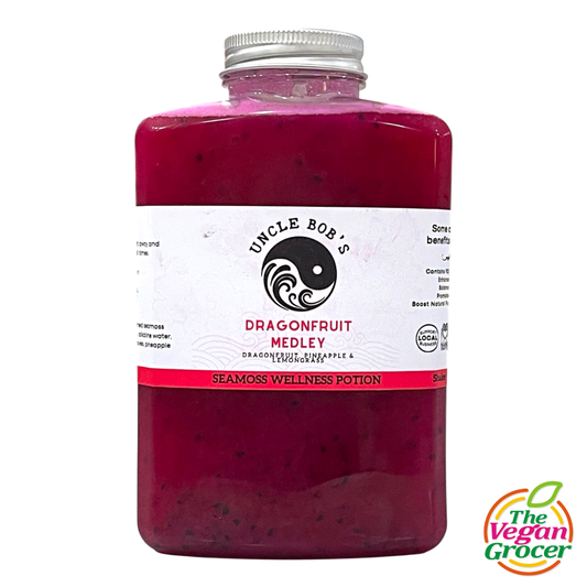 Uncle Bobs Seamoss Wellness Potion - dragonfruit medley 330mL (gluten-free)
