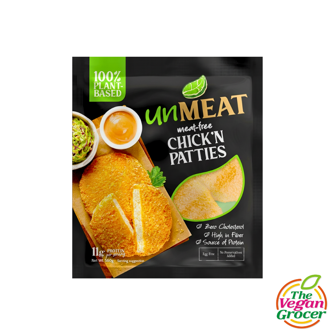 Unmeat Chick’n Patties 560g 8s