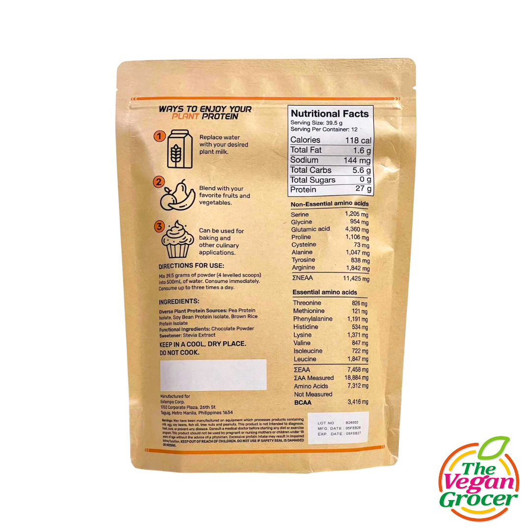 Vegains Just Protein Deep Chocolate 438g