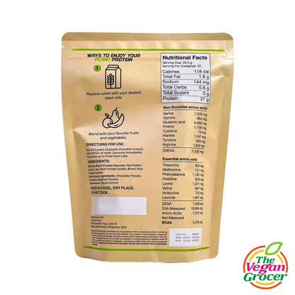 Vegains Power Deep Chocolate Protein Powder 474g