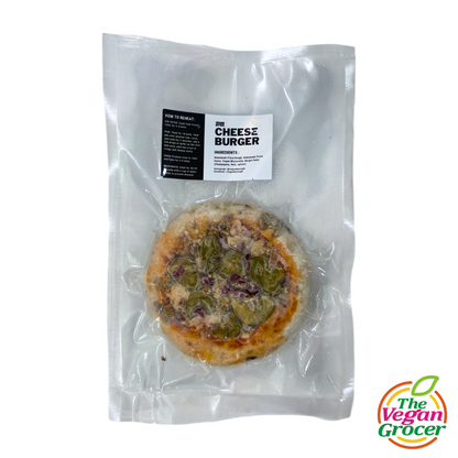 Vegan Bytes Cheeseburger Pizza 5"