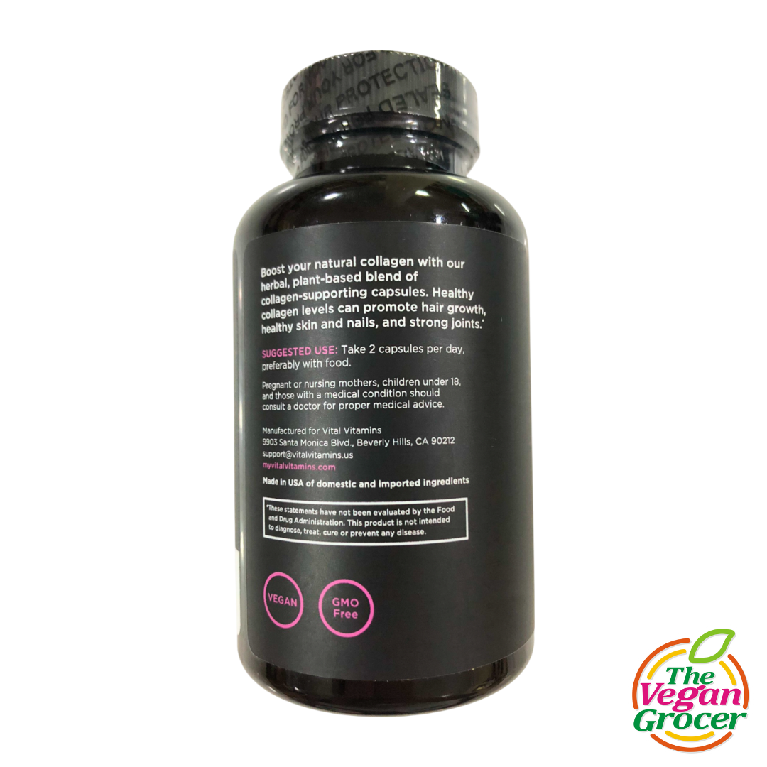 Vital Vitamins Vegan Collagen Booster 60caps (soy-free)