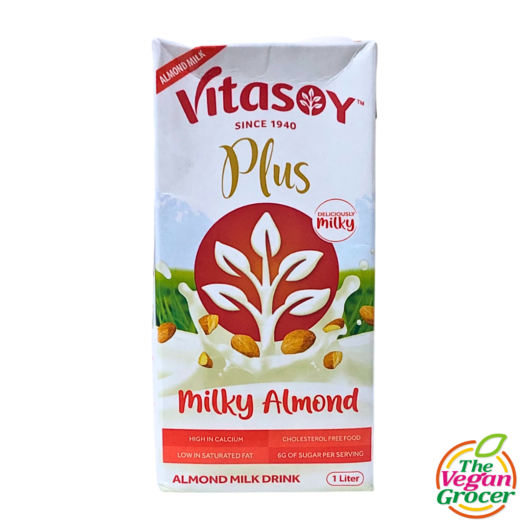 Vitasoy Plus Milky Almond 1L – The Vegan Grocer Ph