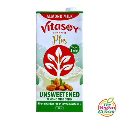 Vitasoy Plus Almond Milk Unsweetened 1L