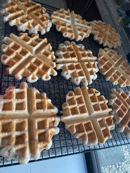 Manong & Mitooki Vegan Aquafaba Waffles 2pcs