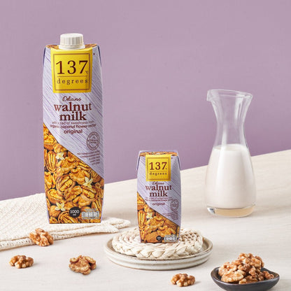 137 Degrees Walnut Milk Original 1L (gluten free, Halal)