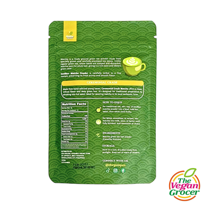 Organique Ceremonial Grade Matcha 50g (Pure & Unsweetened)