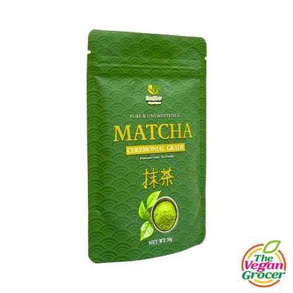 Organique Ceremonial Grade Matcha 50g (Pure & Unsweetened)