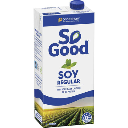 So Good Soy Milk Regular 1L