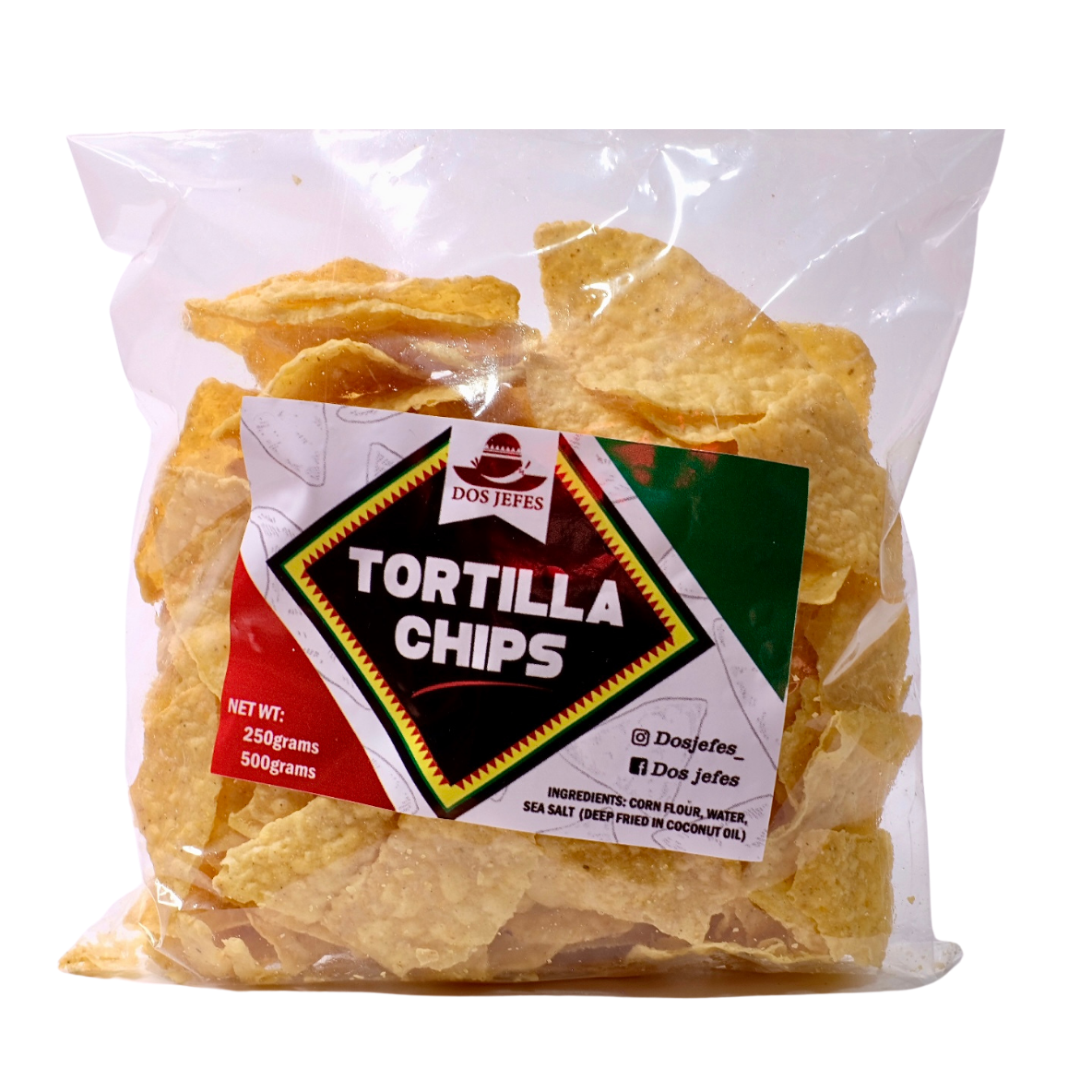Dos Jefes Vegan Tortilla Chips 250g