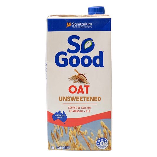 So Good Oat Milk Unsweetened 1L