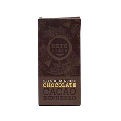 Keto Kusina Chocolate Bar - Cacao Espresso 60g