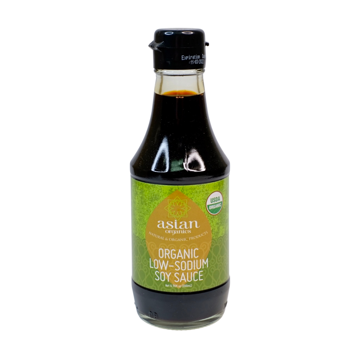 Asian Organics Low Sodium Soy Sauce 200mL