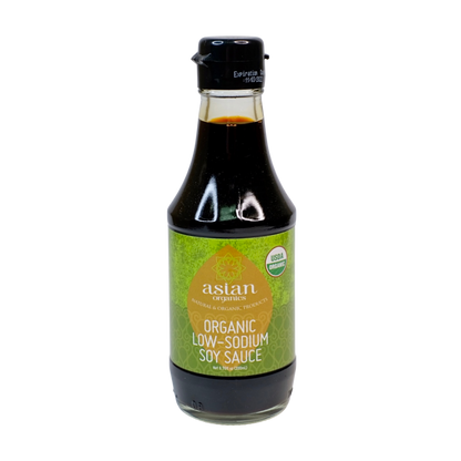 Asian Organics Low Sodium Soy Sauce 200mL