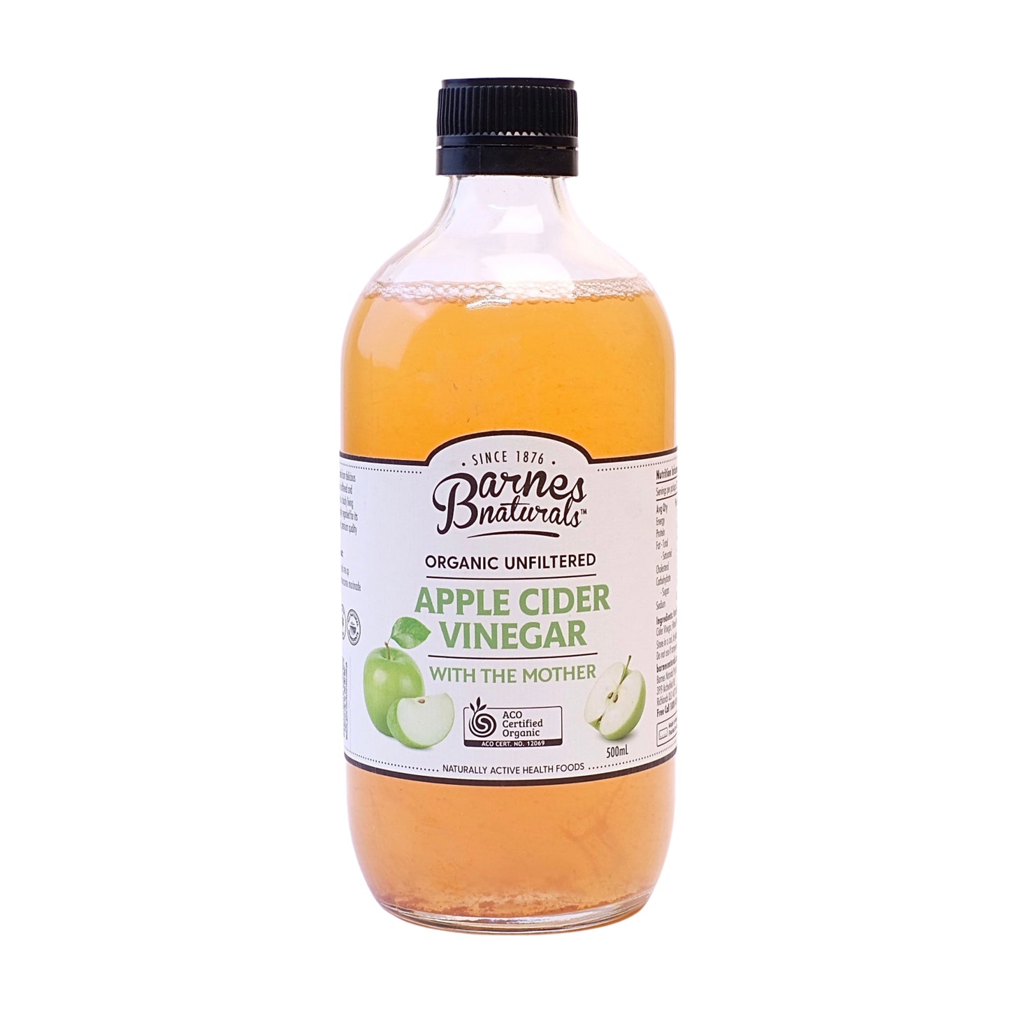 Barnes Apple Cider Vinegar 500mL