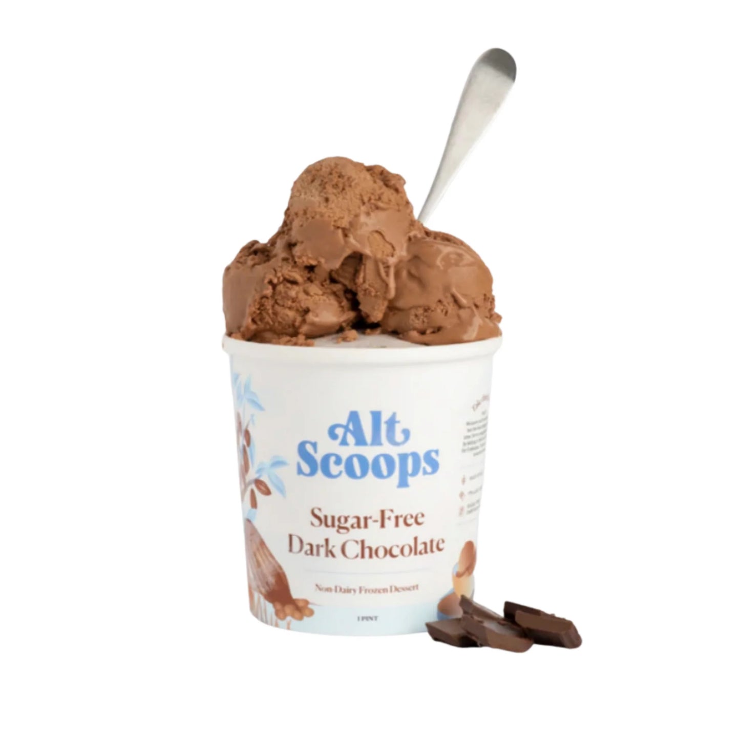 Alt Scoops Dark Chocolate Ice Cream