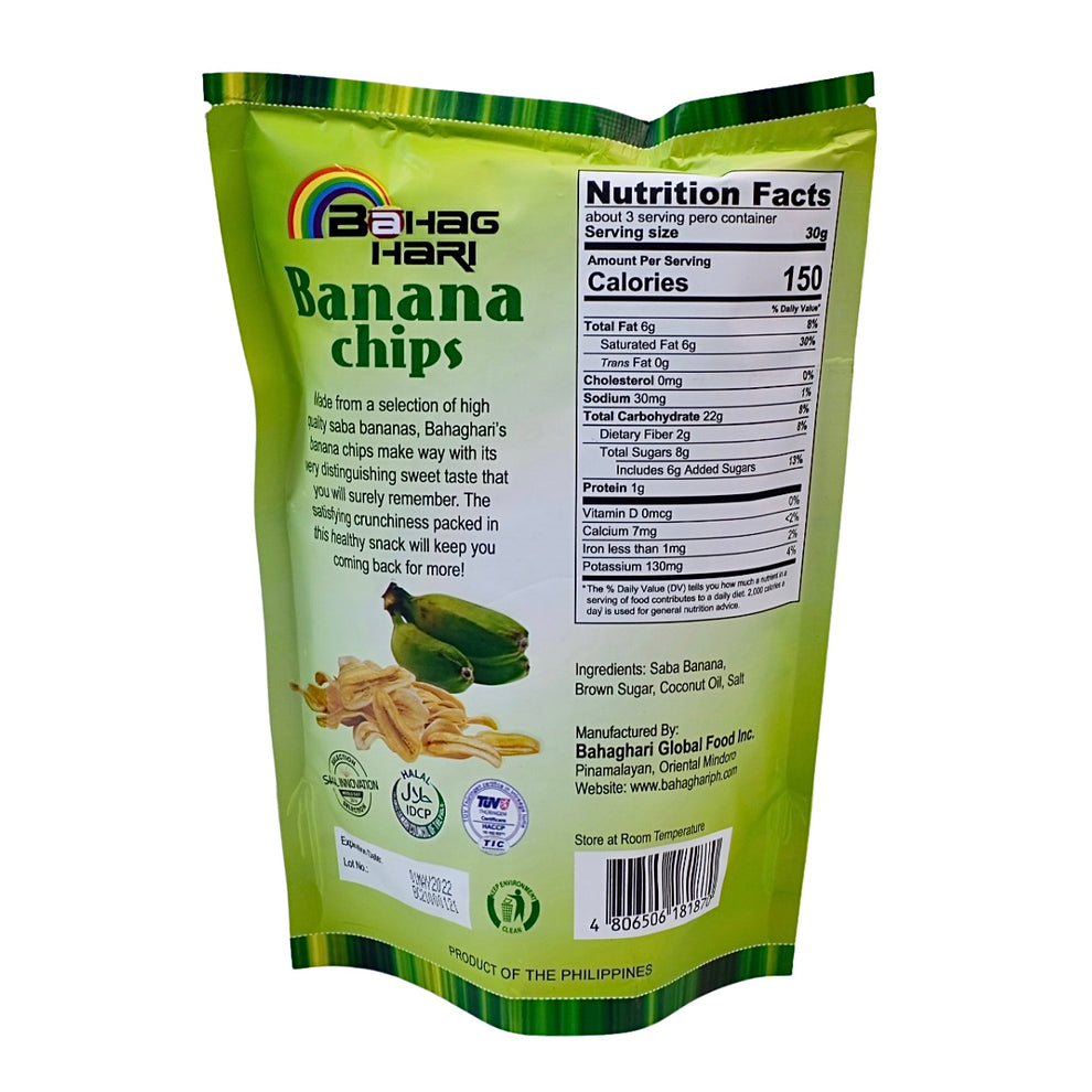 Bahaghari Banana Chips glutenfree The Vegan Grocer Ph