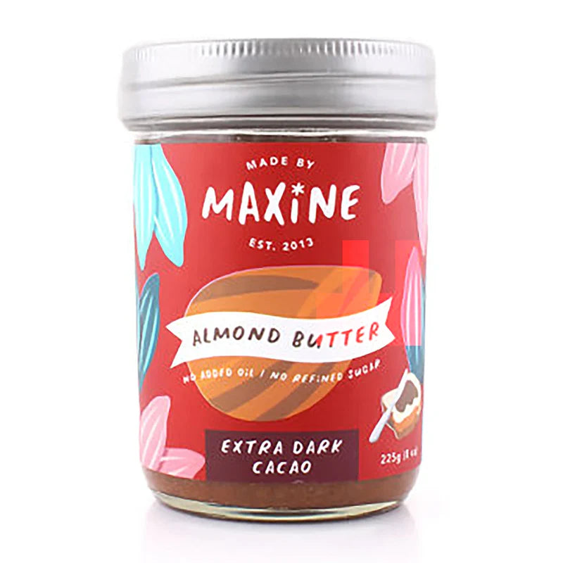 Made by Maxine Extra Dark Cacao Almond Butter 225g