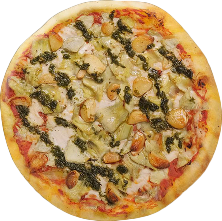 Pizza Plant Garlic Confit & Artichokes 10”