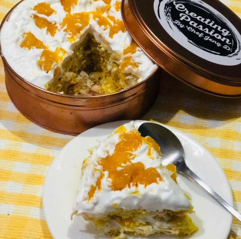 Chef Jeng Mango Supreme Cake 6'' Tin – The Vegan Grocer Ph
