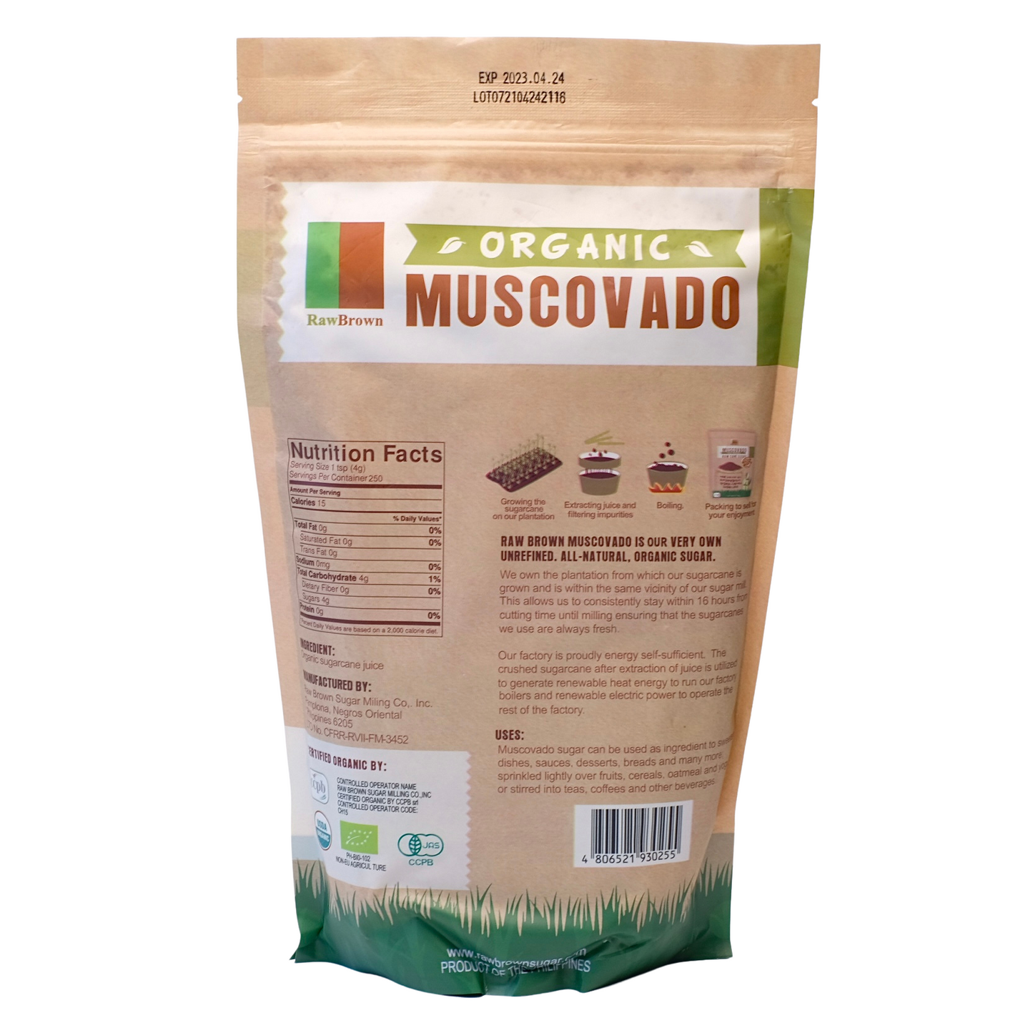 Organic Muscovado Sugar