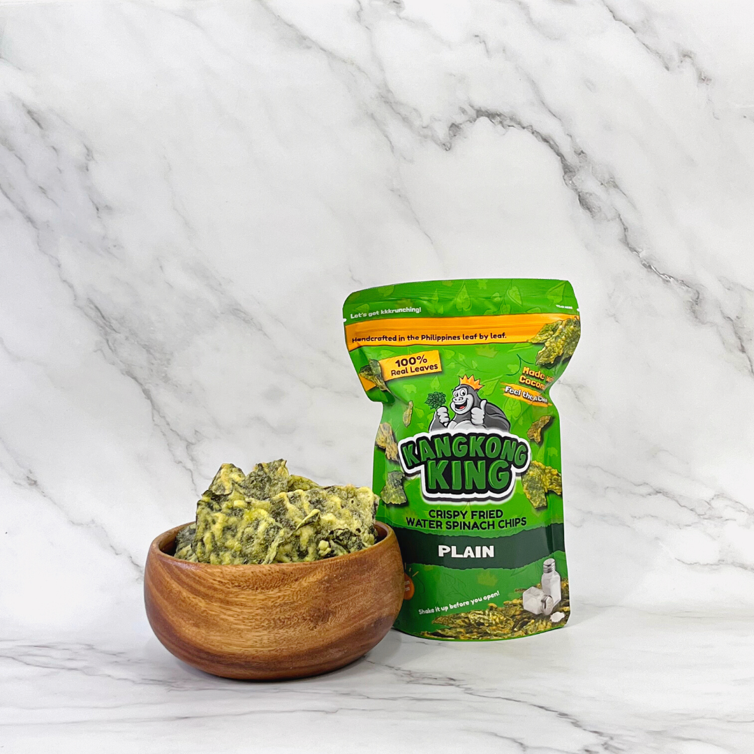 Kangkong King Chips Plain 60g The Vegan Grocer Ph