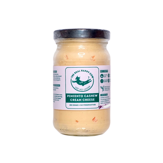 The Real Happy Cow Pimiento Cream Cheese 245mL