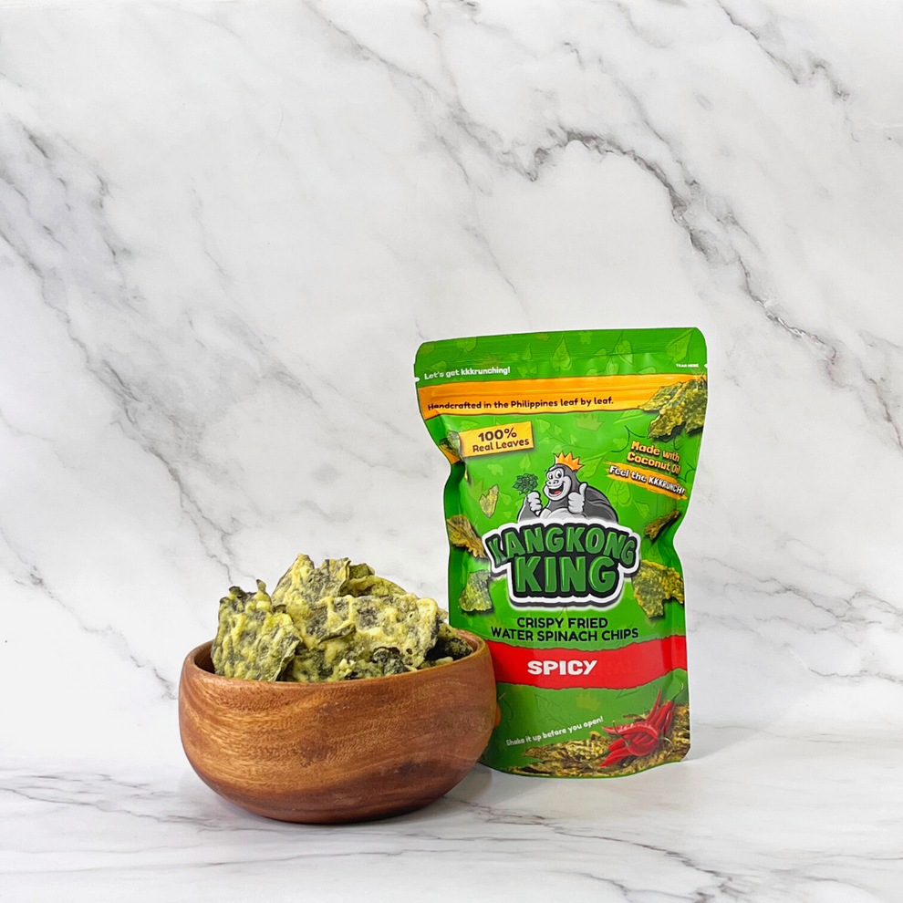 Kangkong King Chips Spicy 60g The Vegan Grocer Ph