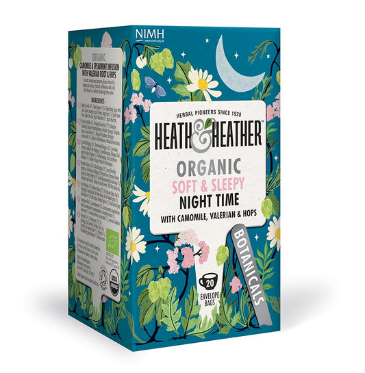 Heath & Heather Organic Soft & Sleepy Tea 20s