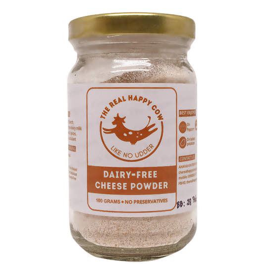 The Real Happy Cow Dairy-Free Cheese Powder 100g