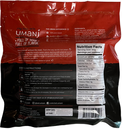 Umani Vegan Smoked Sausage 180g