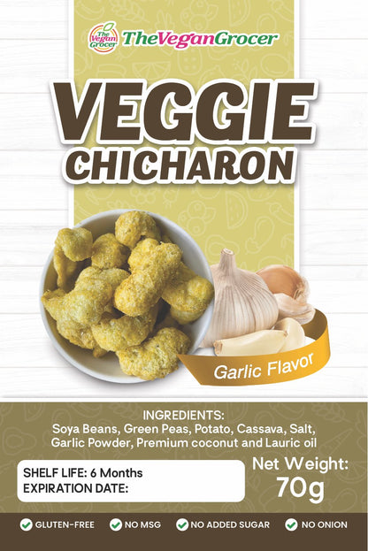 TVG Veggie Chicharon Garlic 70g