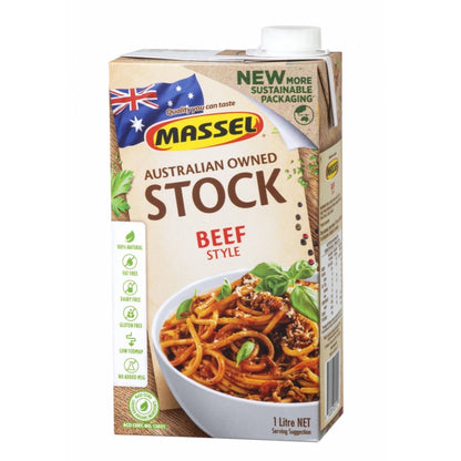 Massel Organic Beef Style Liquid Stock 1L