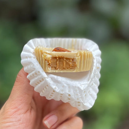 Mindful Indulgence Blanc White Chocolate Peanut Butter Cups 6pcs