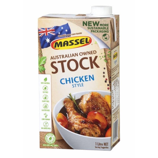 Massel Organic Chicken Style Liquid Stock 1L