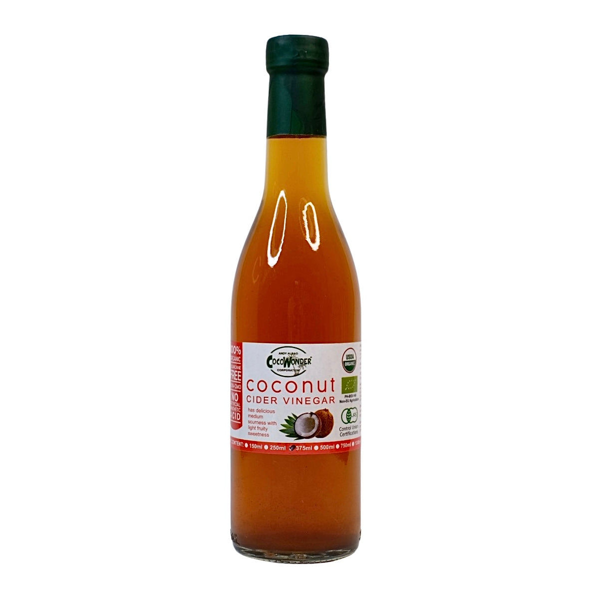 Cocowonder Coconut Cider Vinegar