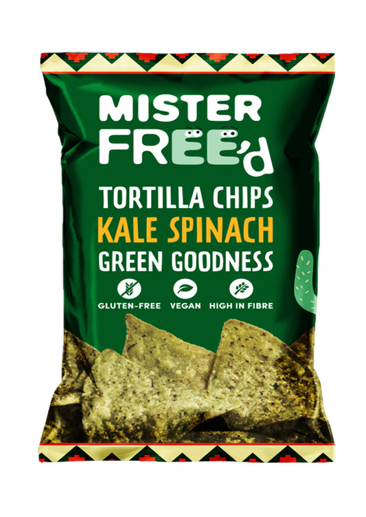 Mister Free'd GF Kale Spinach Tortilla Chips 135g