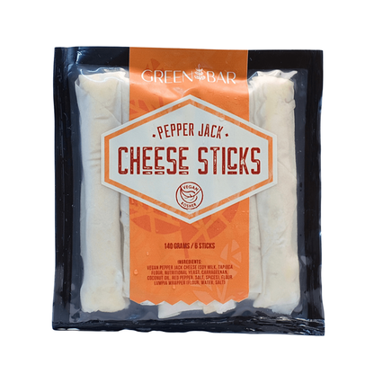 Green Bar Pepper Jack Cheese Sticks 140g