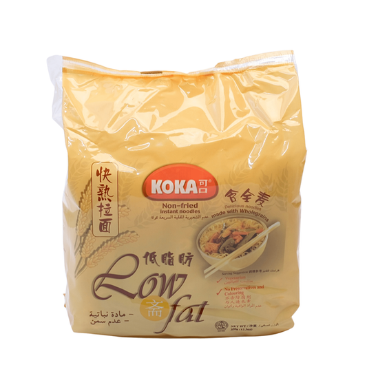 Koka Non Fried Fat Free Plain Noodles 350g