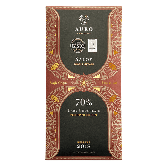 Auro Reserve Collection : 70% Saloy Dark Chocolate 60g