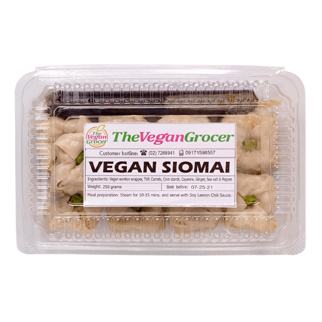 TVG Vegan Siomai with Sauce 10pcs