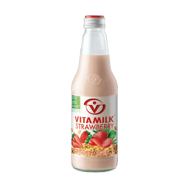 Vitamilk Strawberry Soymilk 300ml