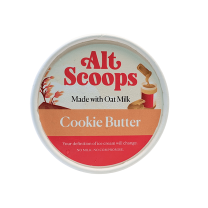 Alt Scoops Cookie Butter Ice Cream Pint