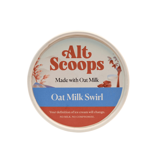 Alt Scoops Oat Milk Swirl Ice Cream