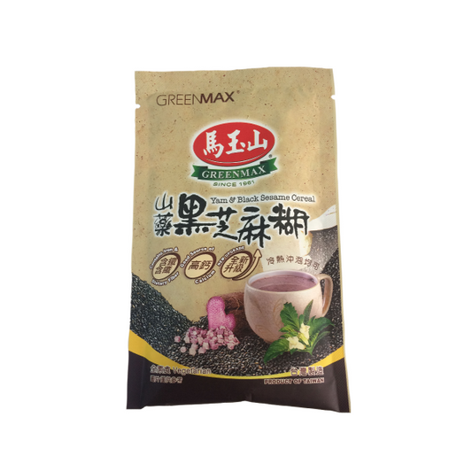 Green Max Yam & Black Sesame Cereal 30g