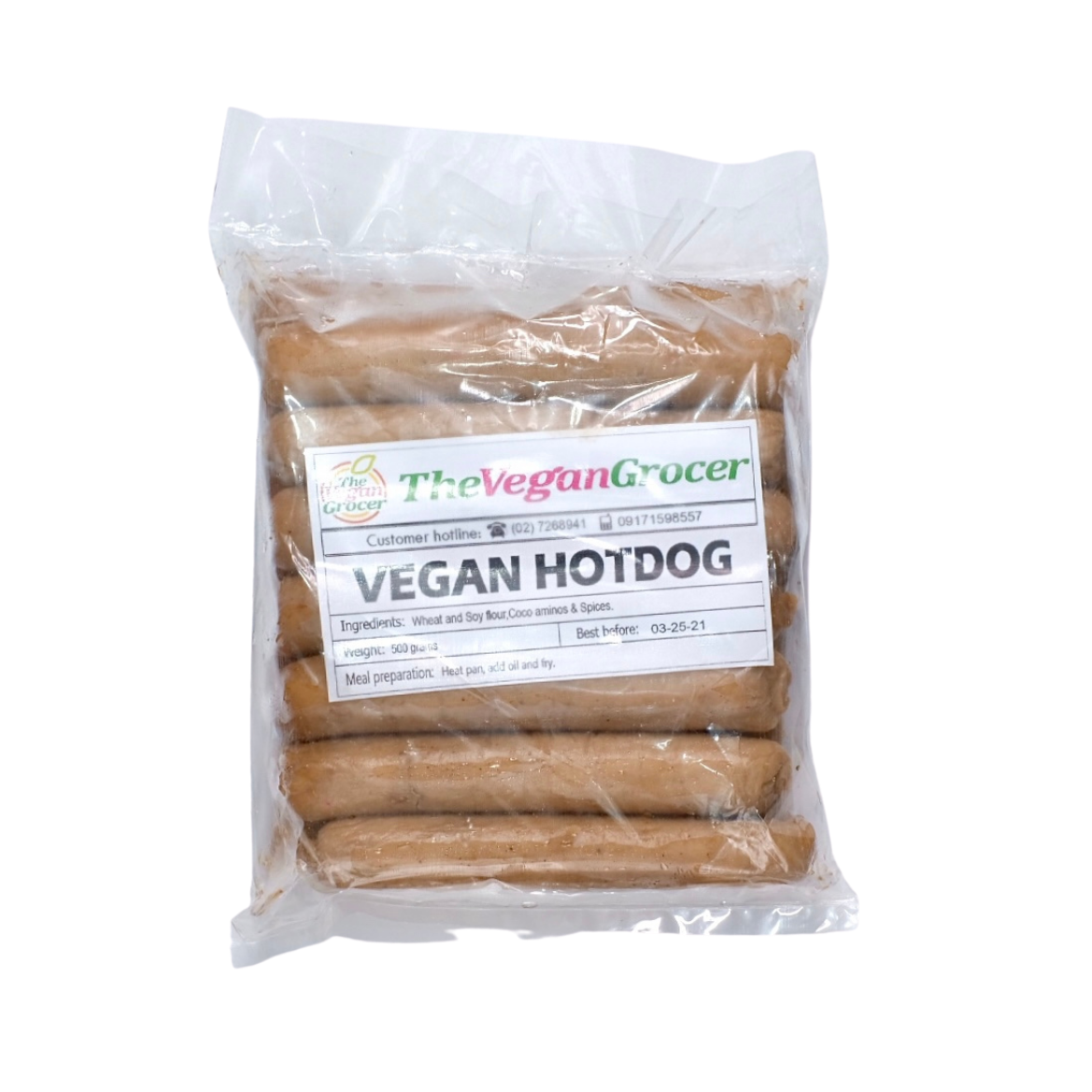 TVG Vegan Hotdog 500g