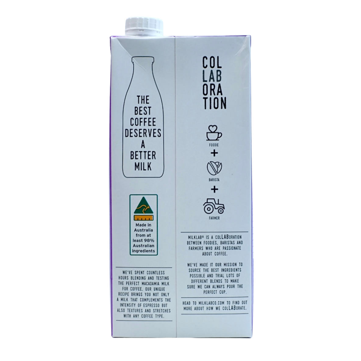 MilkLab Macadamia Milk 1L