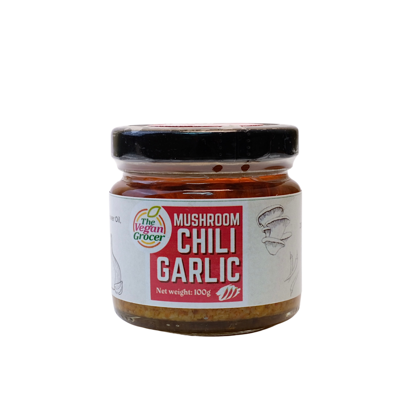 TVG Mushroom Chili Garlic Mild 100g