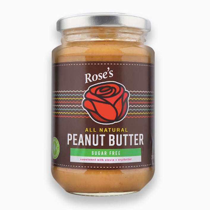 Rose Kitchen Stevia & Erythritol Peanut Butter 340g